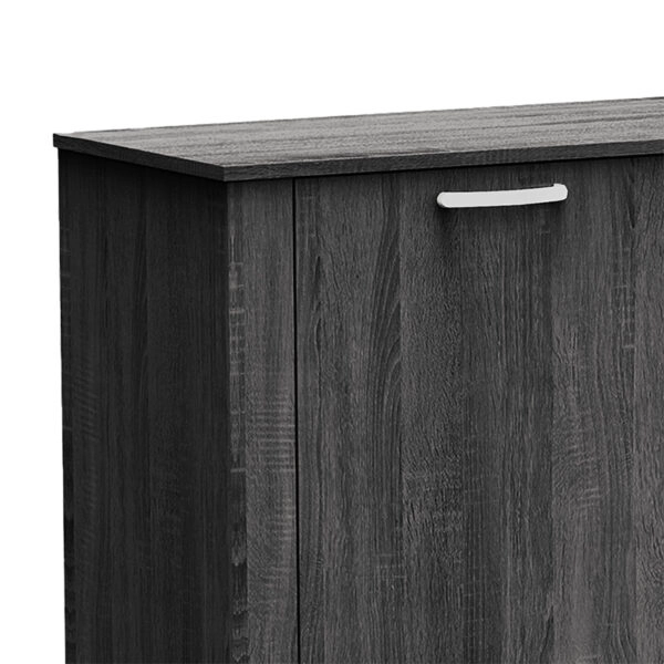 Μπουφές Kinley  σε ανθρακί-wenge απόχρωση 210x40x82εκ