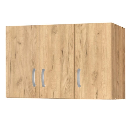 Πατάρι ντουλάπας Zelia  τρίφυλλο oak 90x42x60εκ