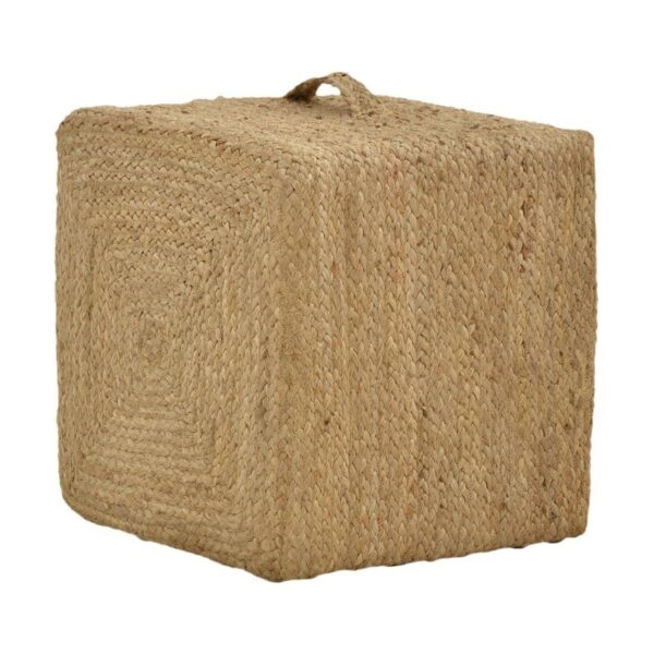 Σκαμπό Tresa Inart φυσικό 100% γιούτα 50x50x35εκ