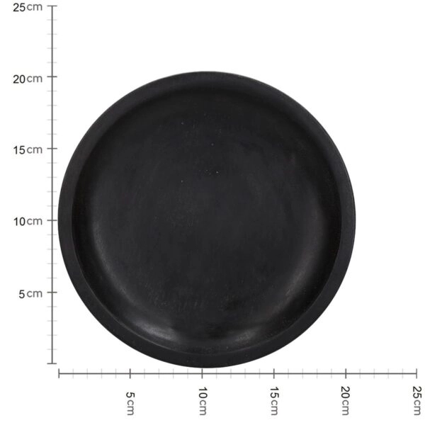 Δίσκος ArteLibre Μαύρο Ξύλο 20.3x20.3x2.5cm