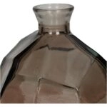 Βάζο ArteLibre Καφέ Ανακυκλωμένο Γυαλί 16x16x18cm