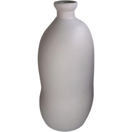 Βάζο ArteLibre Ιβουάρ Ανακυκλωμένο Γυαλί 34x34x73cm