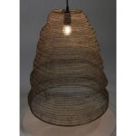 Φωτιστικό Κρεμαστό ArteLibre Χρυσό Μέταλλο 43x43x40cm