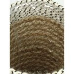 Καλάθι ArteLibre Φύλλο Hogla Φυσικό 20x20x20cm Σετ 3Τμχ
