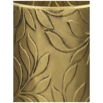 Κασπώ ArteLibre Φύλλο Χρυσό Μέταλλο 25x25x46.5cm Σετ 3Τμχ