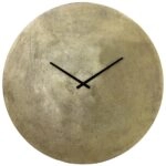Ρολόι Τοίχου ArteLibre Χρυσό Μέταλλο 75x3x75cm