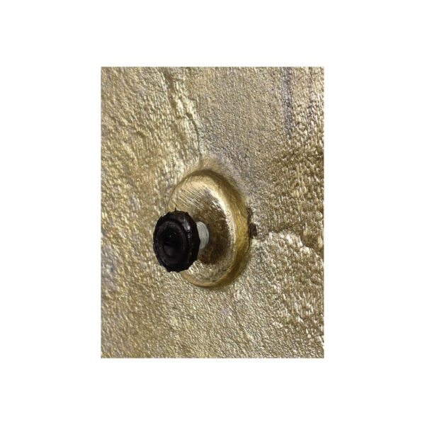 Ρολόι Τοίχου ArteLibre Χρυσό Μέταλλο 75x3x75cm