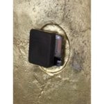 Ρολόι Τοίχου ArteLibre Χρυσό Μέταλλο 75x3x75cm