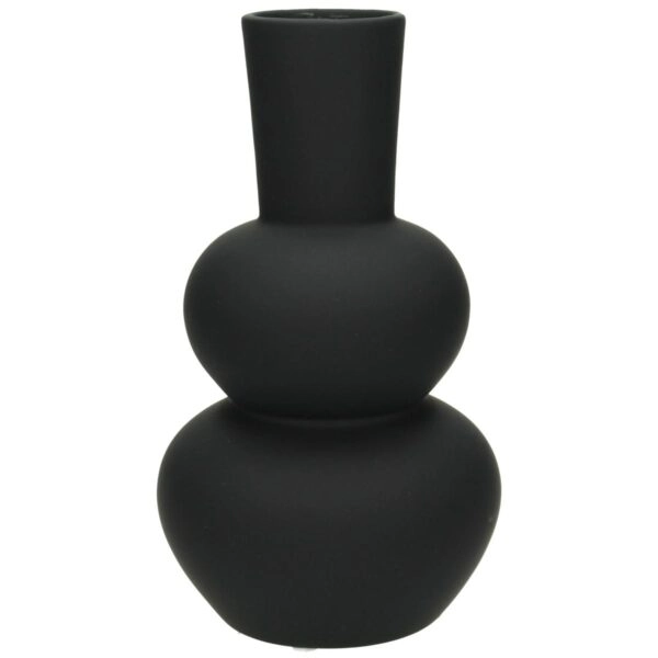 Βάζο ArteLibre Μαύρο Δολομίτης 10.7x10.7x19.7cm