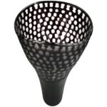 Βάζο ArteLibre Μαύρο Γυαλί 33x26x38cm