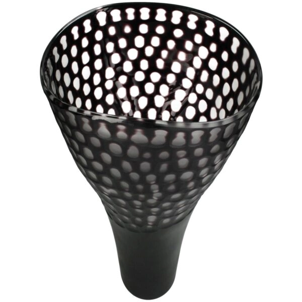 Βάζο ArteLibre Μαύρο Γυαλί 33x26x38cm