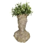 Κασπώ ArteLibre Γυναίκα Χρυσό Τσιμέντο 24x16.5x29.5cm