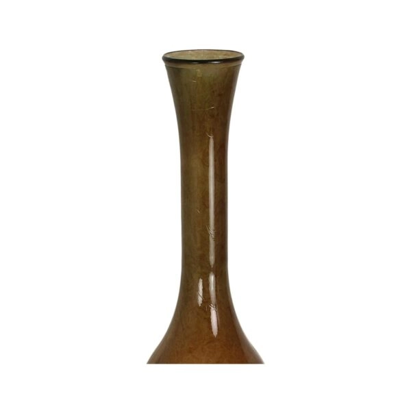 Βάζο ArteLibre Καφέ Ανακυκλωμένο Γυαλί 30x30x100cm