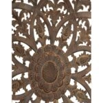 Διακοσμητικό Τοίχου ArteLibre Καφέ MDF 90x2x90cm