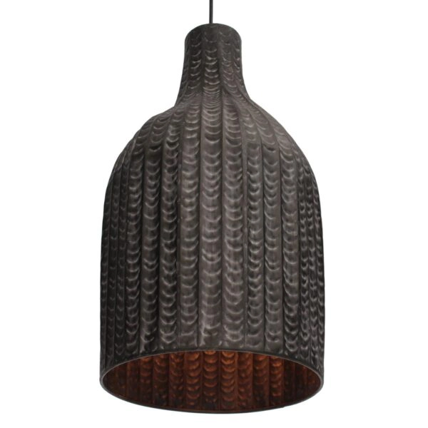 Φωτιστικό Κρεμαστό  Μαύρο Μέταλλο 28.5x28.5x37cm