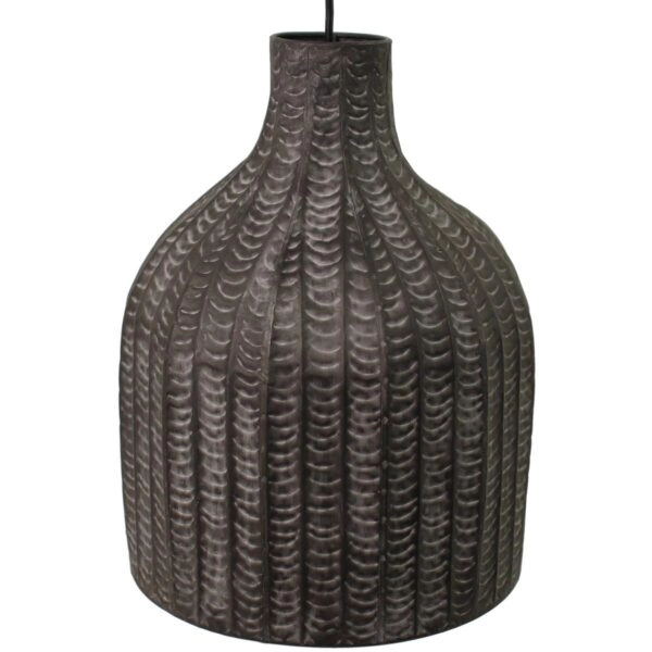 Φωτιστικό Κρεμαστό  Μαύρο Μέταλλο 28.5x28.5x37cm