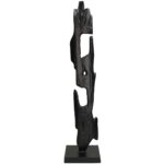 Διακοσμητικό ArteLibre Μαύρο Αλουμίνιο 13x12x67cm