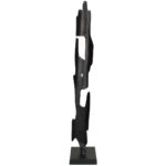 Διακοσμητικό ArteLibre Μαύρο Αλουμίνιο 13x12x67cm