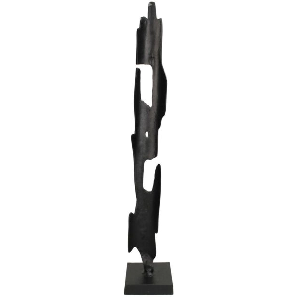 Διακοσμητικό ArteLibre Μαύρο Αλουμίνιο 13x12x67cm