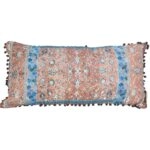 Μαξιλάρι  Vintage Πορτοκαλί Βαμβακερό 35x70cm