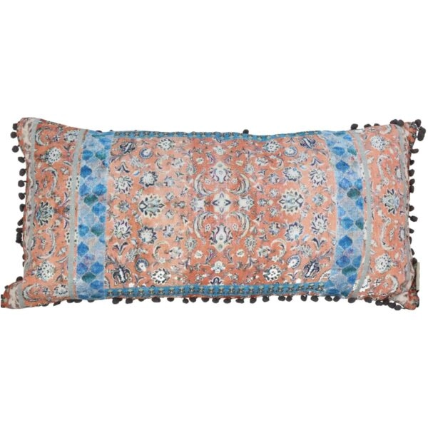 Μαξιλάρι  Vintage Πορτοκαλί Βαμβακερό 35x70cm
