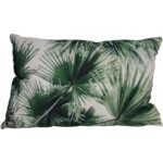 Μαξιλάρι ArteLibre Φύλλα Φοίνικα Πράσινο Βαμβακερό 40x60cm