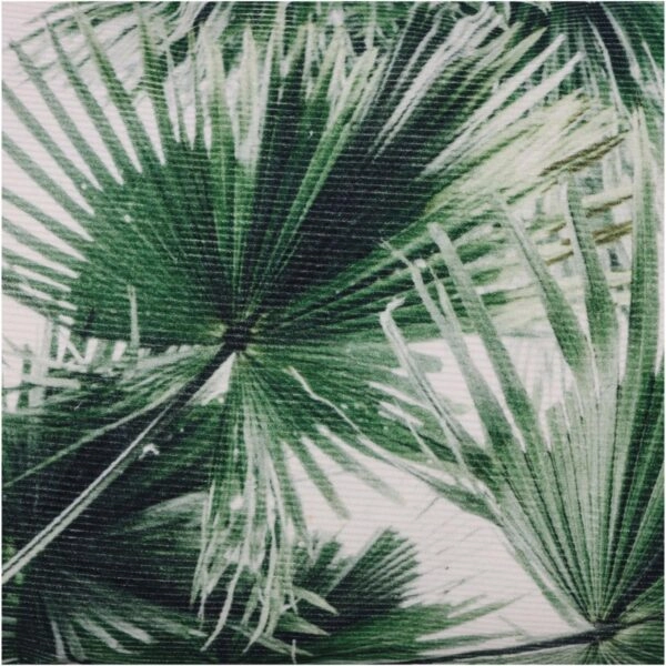 Μαξιλάρι ArteLibre Φύλλα Φοίνικα Πράσινο Βαμβακερό 40x60cm