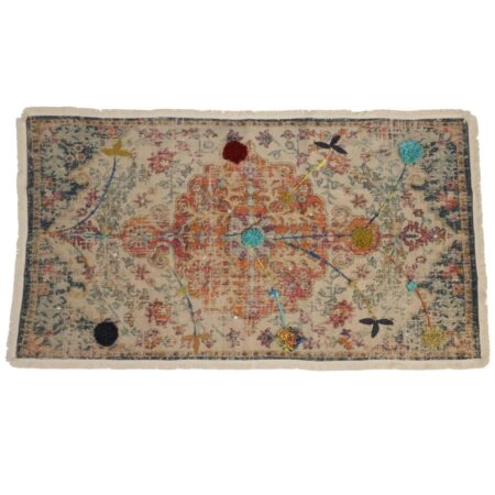 Χαλί ArteLibre Vintage Πολύχρωμο Βαμβακερό 150x80cm Πολύχρωμο