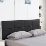 Κρεβάτι  ANEMONE Μαύρο PU Με Αποθηκευτικό Χώρο 217.5x170.5x100cm(Στρώμα 160x200cm)