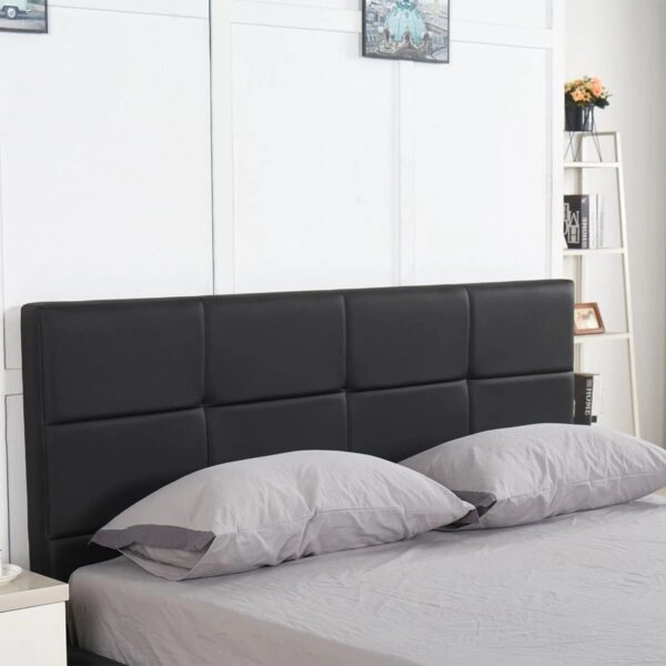 Κρεβάτι  ANEMONE Μαύρο PU Με Αποθηκευτικό Χώρο 217.5x170.5x100cm(Στρώμα 160x200cm)