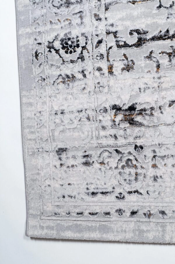 ΧΑΛΙ SHINY VELVET 5777/Anthracite Yellow - 200cm x 290cm