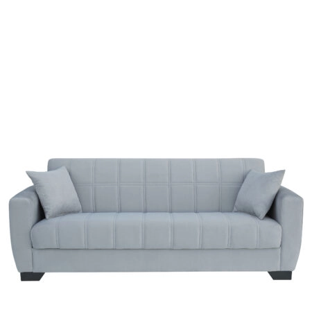 Καναπές Κρεβάτι Τριθέσιος DIEGO 3S Γκρι 210x84x86cm