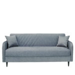 Καναπές Κρεβάτι Τριθέσιος LUKAS Ανοιχτό Γκρι 190x84x86cm