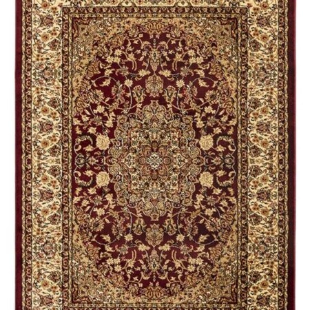 ΧΑΛΙ PERSIA 5649 BURGUNDY ΜΕ ΚΡΟΣΣΙ - 080X150  NewPlan