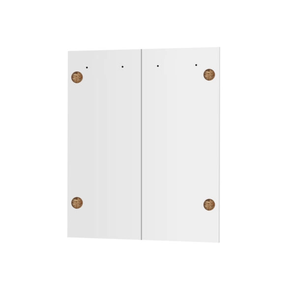 Κάτω Πορτάκια Charlotte Λευκό 60x71.4x1.6cm