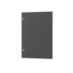 Άνω Πορτάκι Charlotte Γραφίτης 50x71.8x1.6cm