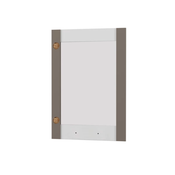 Άνω Πορτάκι-Τζάμι Δεξί Charlotte Μόκα 50x71.8x1.6cm