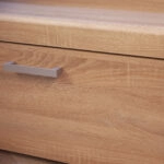 Damis Επιπλο TV 134x45x39εκ Με MDF Διακόσμηση Sonoma