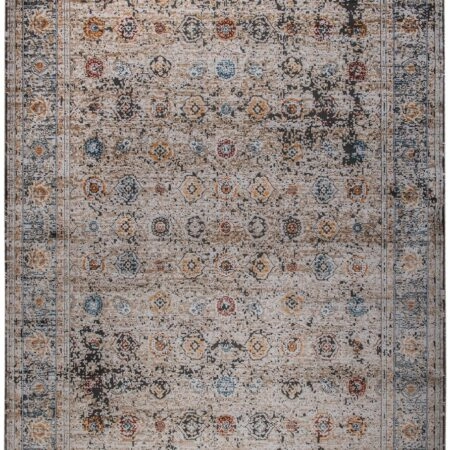 ΧΑΛΙ PEARL 449 LIGHT GREY-ANTHRACITE - 133cm x 190cm