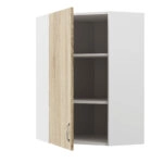 Modest Πάνω Ντουλάπι Γωνιακό Σονόμα 60-60x30x92cm