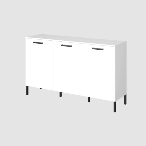 Μπουφές Santes Λευκός 155x42x92.5cm