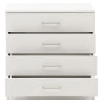 Συρταριέρα Elise  4ων συρταριών λευκό 69x40x71εκ