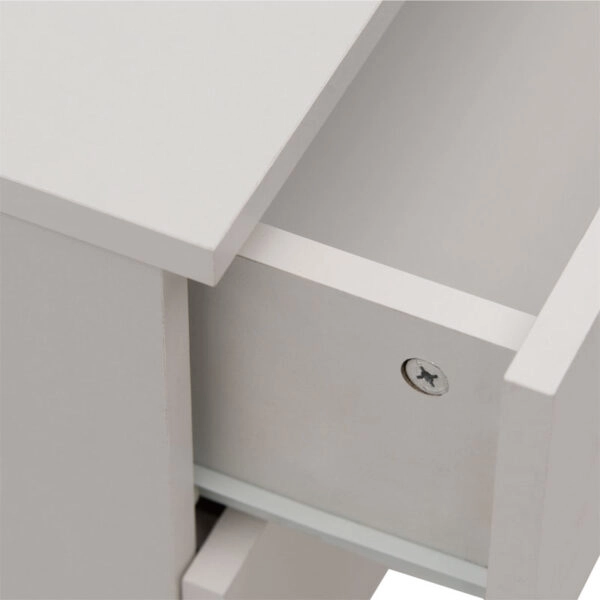 Συρταριέρα Elise  4ων συρταριών λευκό 69x40x71εκ