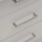 Συρταριέρα Elise  4ων συρταριών λευκό 69x40x71εκ