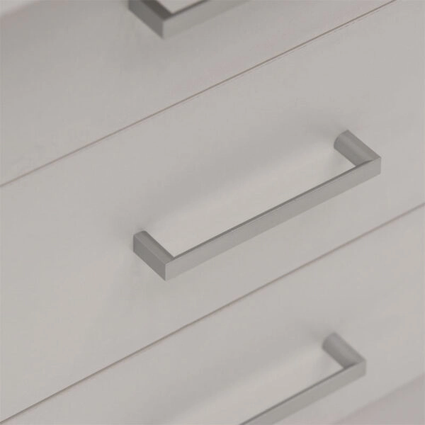 Συρταριέρα Elise  4ων συρταριών λευκό 69x40x71εκ