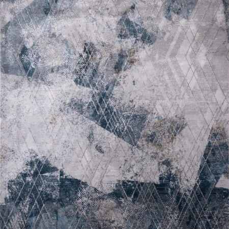 ΧΑΛΙ PEARL 2158 GREY-BLUE - 200cm x 290cm