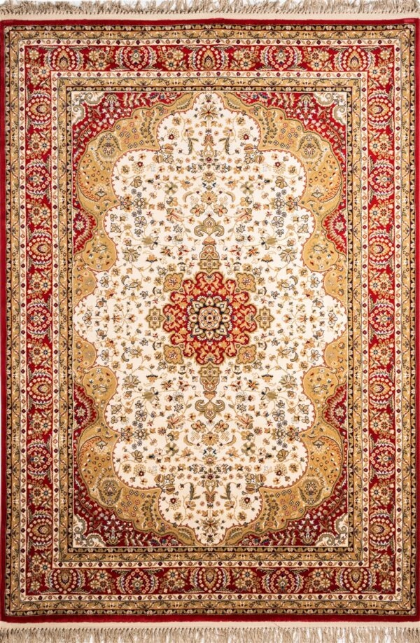 ΧΑΛΙ ORIAN 217/Cream Red - 160cm x 230cm