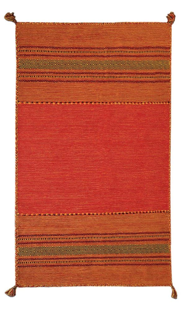 ΧΑΛΙ ANTIQUE KILIM  ΧΕΙΡΟΠΟΙΗΤΟ 4080 RUST - 070X190