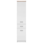 Ντουλάπα Top Mix 40x33x183cm Λευκή-Σονόμα