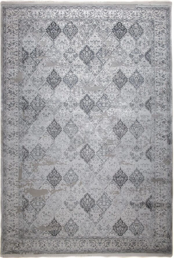 ΧΑΛΙ PEARL 8438 DARK GREY-ANTHRACITE - 133cm x 190cm
